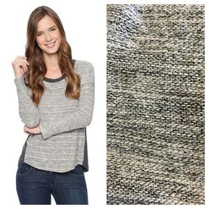 Splendid/grey shimmer sweater